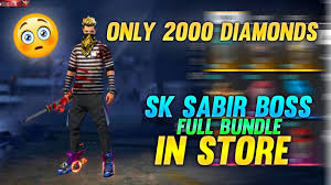 With 95521 kills, he has a k/d ratio of 5.22. Sk Sabir Bundle In Free Fire Store Sk Sabir Boss Full Bundle Sk Sabir Boss Good News For Fans Youtube