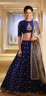 Black And Gold Lehenga Skirt Blue And Golden Lehenga Choli Set The Lehenga Choli Is A Custom Made Garment Which Include The Blouse Lehenga Skirt And The Fashion Lehenga Designs Dresses
