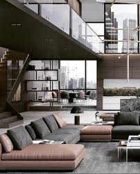 L Image Contient Peut Etre Personnes Assises Salon Table Et Interieur Loft Interior Design Loft Interiors Stylish Interior Design