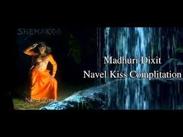 Learning navel revealing … read more madhuri dixit navel kiss image : Madhuri Dixit Navel Kiss Complitation