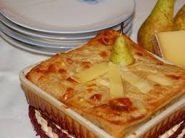 Clafoutis Aux Poires Et Comte Clafoutis Aux Poires Recette Clafoutis Recette