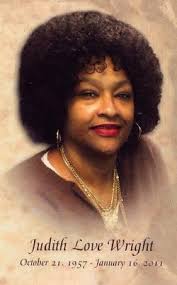 Mrs Judith Love Wright (1957-2011)