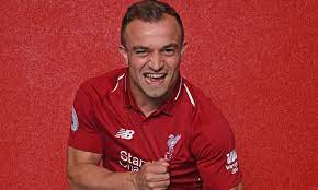 Raheem sterling is a speed demon. A Closer Look Xherdan Shaqiri Checks In At Melwood Liverpool Fc