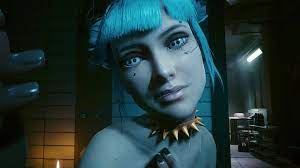 16:9 aspect ratio 2girls 3d animated blue hair blue moon  (cyberpunk 2077) bracelet cd projekt red collar couple cowgirl position  cuddling cunnilingus cyberpunk 2077 extremely large filesize female female