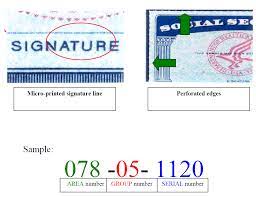 All documents must be either originals or certified copies by the issuing agency. Identifying Fraudulent Social Security Documents A Tool For Law Enforcement Officers Public Intelligence