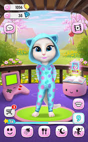 To be honest, the game «my talking angela» we liked at first sight, because it is made in bright colors with juicy excellent animation, and an abundance of interactive elements that betrays it as realistic as possible. My Talking Angela Outfit7