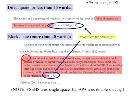 Apa american psychological association style is most commonly used to cite sources within the social sciences. How To Cite Apa Over 40 Words