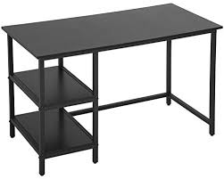This mainstays black computer desk provides a comfortable and convenient space to work on your laptop. Black Computer Desks For The Home Office