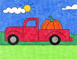 They're great for all ages. How To Draw A Pickup Truck Tutorial And Pickup Truck Coloring Page
