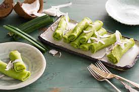 Breakkie is a short form for breakfast. Coconut Palm Sugar Pancakes Kueh Dadar Recipe Sbs Food