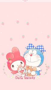 my melody doraemon kartun the little mermaid wallpaper lucu