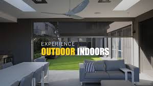 Ziptrak® track guided blinds systems instantly create a brand new space in your home, ready to entertain family and friends at a moment's notice. Zipscreen