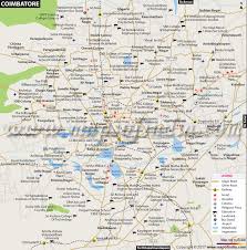 More on times of india travel. Coimbatore Map Tamil Nadu Travel And Local Area Information