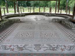 Mosaic Floor Littlecote Roman Villa Roman Villa Roman Britain Roman Mosaic