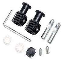 Pair Of Zink Plated Fixing Bolts Kits For Wall Hung Toilet