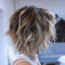 10 layered bob hairstyles for thick hair 1 messy layered bob hairstyle for nice hair 2 long layered blonde bob hairstyle for thick hair 3 straight layered bob hairstyle for thick straight hair 4 short shaggy layered bob hairstyle for thick hair 5 highlighted medium bob hairstyle for thick hair. Short Shaggy Bob Hairstyles For Thick Hair Novocom Top