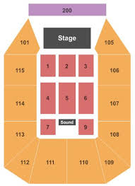 Mcleod Center Tickets And Mcleod Center Seating Chart Buy