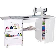 Maybe you would like to learn more about one of these? Buy Naomi Extendable Sewing Craft Table White Grays Australia