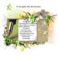 El 13 de junio se conmemora el día del escritor en argentina en honor al natalicio del poeta leopoldo lugones quien nació en 1874 en villa maría del río seco, al norte de la provincia. Pin En Mis Disenos Ii