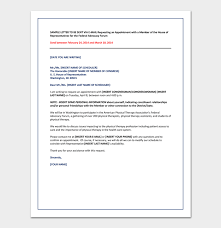 Below is a sample of an appointment letter. Appointment Request Letter 14 Letter Samples Formats