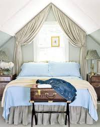 This dreamy ceiling canopy goes all the way to the bed sides. Diy Ideas For Getting The Look Of A Canopy Bed Without Buying A New Bed Apartment Therapy
