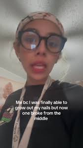 My Nail Is Cut in The Middle