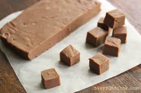 Homemade Milk Chocolate Fudge Avec Images Amuses Bouches