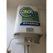 Daalderop pemanas air 15 l merupakan water heater berkapasitas 15 liter dengan tembaga murni sehingga bebas karat. Water Heater Daalderop 30 Liter Second Shopee Indonesia