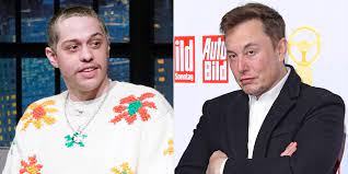 Elon musk, the founder of spacex. Pete Davidson Doesn T Understand People Freaking Out About Elon Musk Hosting Snl Ew Com