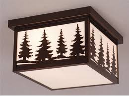 Interior boat lights & led cabin lighting a big part of a boater's comfort at night comes from making sure your interior boat lights are bright enough to see while not running down your batteries. Rustic Cabin Outdoor Lighting Rustic Post Lights Lodge Ourdoor Lights