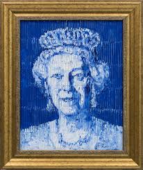 Hunt Slonem Queen Elizabeth