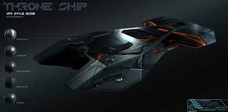 Clu S Throneship From Tron Legacy Good Model For A Long Range Interstellar Yacht Naves Espaciais Invencoes Nave
