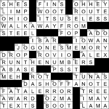 Print crossword puzzle for kids small color page large color. La Times Crossword 17 Feb 21 Wednesday Laxcrossword Com
