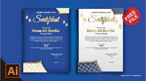 Bagi siapapun yang pernah mengikuti kegiatan resmi dari suatu institusi seperti pelatihan, lomba, workshop, seminar, dan sejenisnya pasti mendapatkan sertifikat. Sertifikat Contoh Sertifikat Pesantren Ramadhan Gratis Templatekita Com