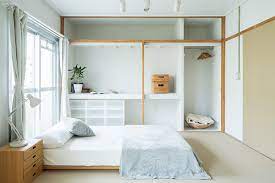 plan11 風通しの良い一室空間 ふすまで間取りの変化を楽しむ muji ur 団地リノベーションプロジェクト 無印良品の家 การออกแบบห อง ห องนอนขนาดเล ก ตกแต งภายในบ าน