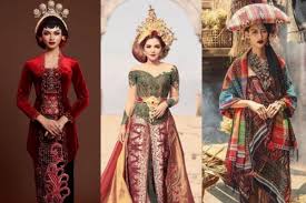 04.02.2020 · dari bentuk, motif dan desainnya pakaian ini nyaris serupa dengan pakaian adat sunda. 12 Potret Artis Pakai Baju Adat Nusantara