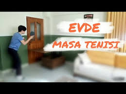 Evde Masa Tenisi Antrenmani Youtube