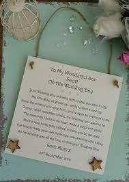 Son Wedding Day Gift Plaque Personalised Wedding Plaque Groom Wedding Present Wedd Personalized Wedding Unique Bridal Party Gifts Personalized Wedding Gifts