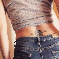 Cool Compass Lower Back Tattoos For Women Back Tattoo Women Lower Back Tattoos