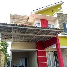 Atap baja ringan untuk teras cv. Baja Ringan Kanopi Teras Galvalum Shopee Indonesia