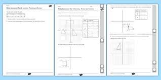 He had 45 blue pencils. Year 6 Maths Assessment Geometry Position And Direction Term 1