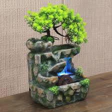 Fließendes wasser wirkt sich positiv auf die. Dekorativer Wasserfall Zen Garten Pflanzenvase Feng Shui Brunnen Dekor Ornament Decor Stuff Enough