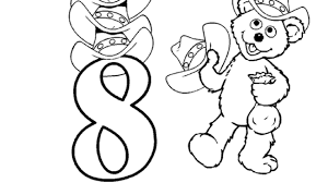 Number 8 coloring page for kids. The Number 8 Coloring Page Kids Coloring Pbs Kids For Parents