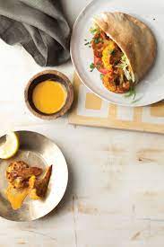 Roasted Cauliflower With Ras El Hanout Tahini Sauce Recipes Vegetarian Recipes Whole Food Recipes