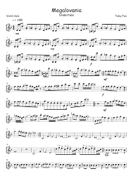 Learning how to read violin sheet music is a challenging but important task. Megalovania Violin Solo Sheet Music For Violin Solo Musescore Com
