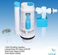 Wc Lateral Entry Fill Valve Flush Valve Replacement IV3013p+Ov202+Pb202
