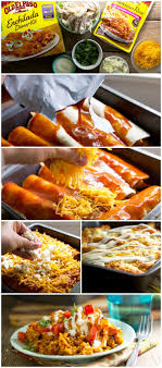 Ranch Chicken Enchiladas Recipe Recipes Mexican Food Recipes Food