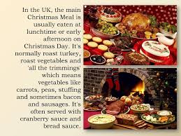 Roasted duck, lebanese salad (tabouleh) and pastries such as honey cake are common. What Food Is Eaten On Christmas Day In England