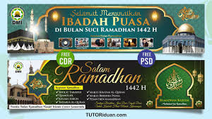 See more of banner sekolah terbaik on facebook. Desain Spanduk Puasa Ramadhan 1442 H 2021 Format Coreldraw Free Cdr Psd Tutoriduan Com
