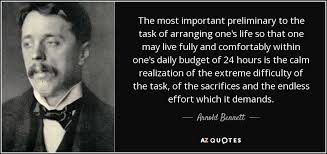 Ludwig is the first sentence search engine that helps you write better english by giving you contextualized examples taken from reliable sources. Arnold Bennett Quote The Most Important Preliminary To The Task Of Arranging One S